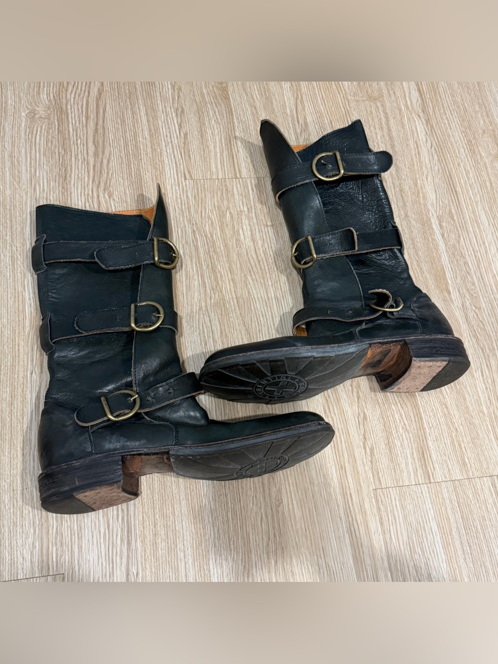 Fiorentini + Baker Eternity 7040 Moto Boots Sz 39 Women’s